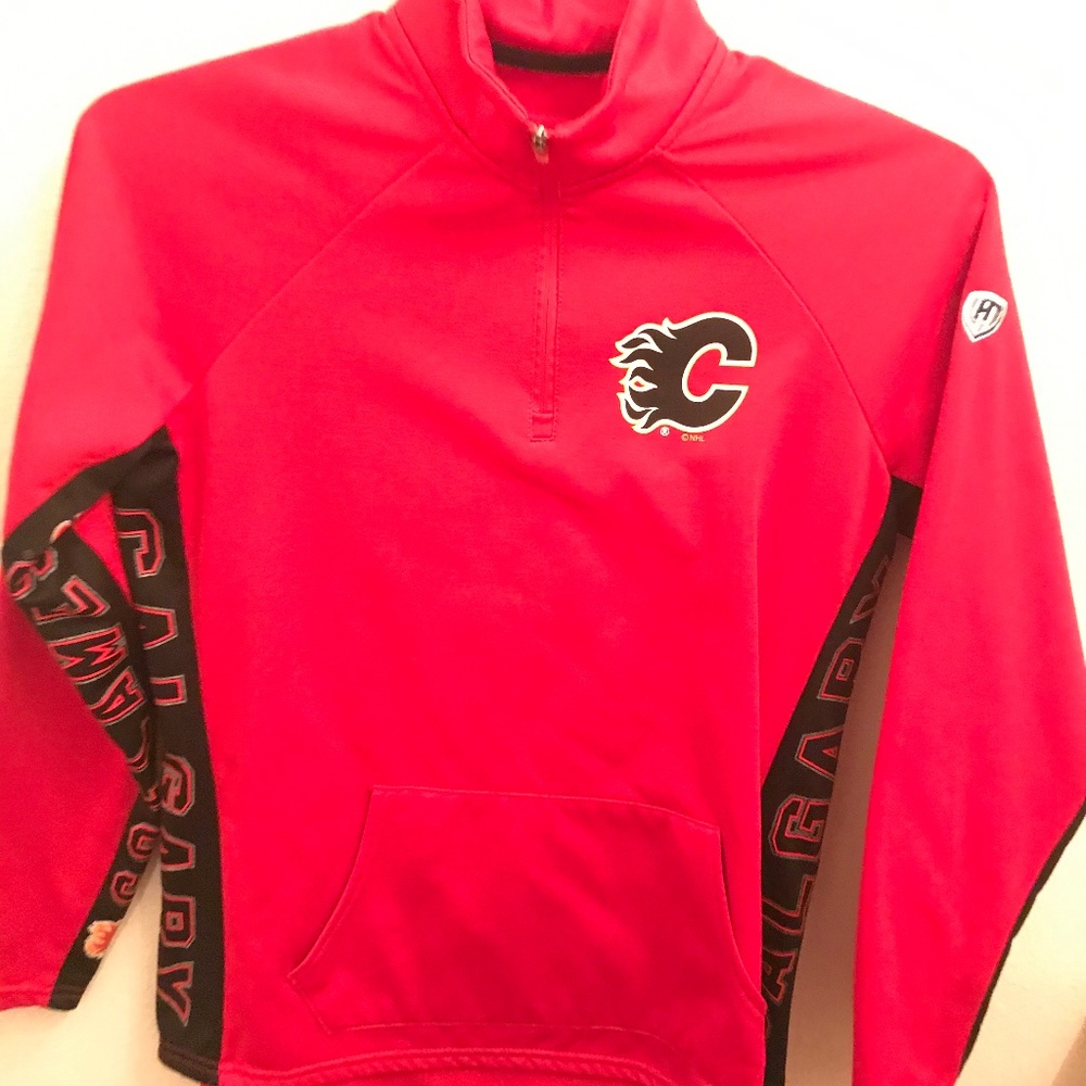 Calgary Flames 1/4 zip